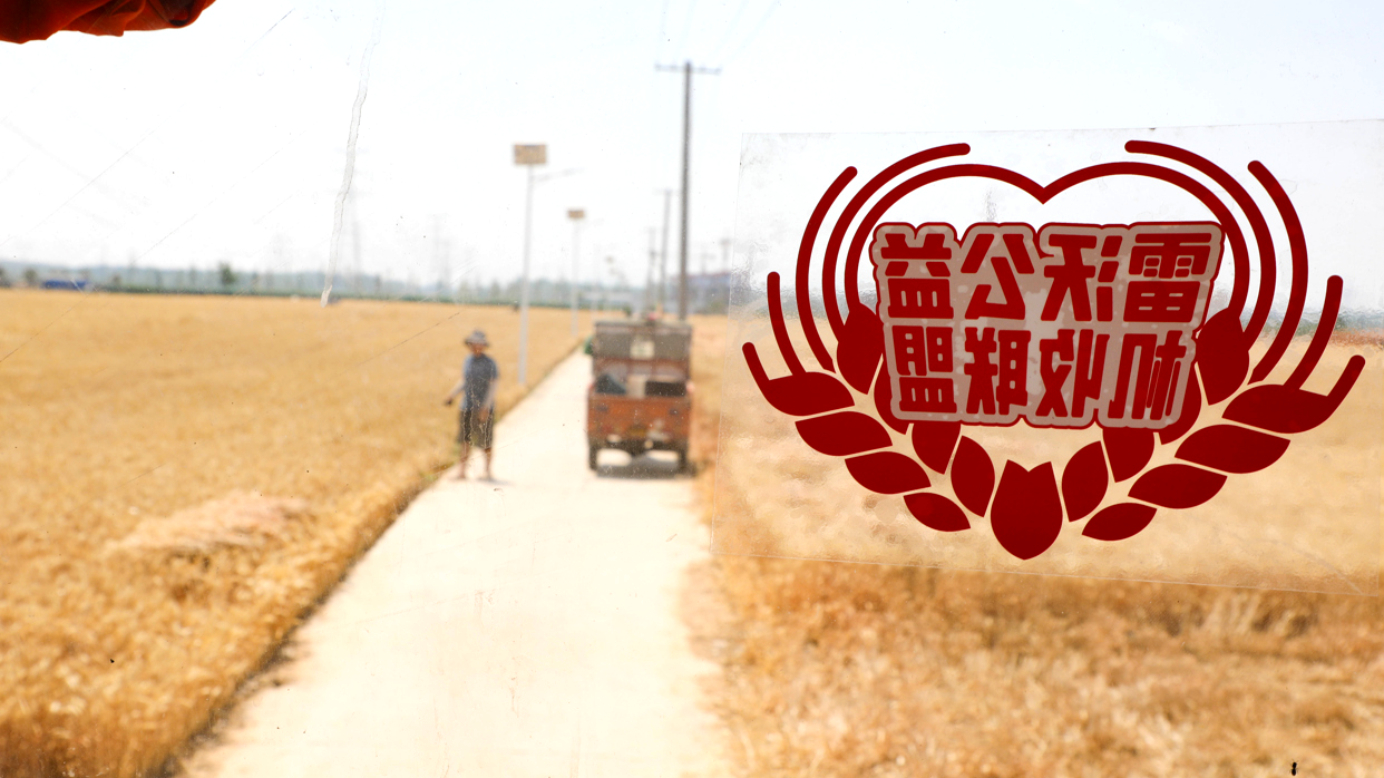 爱心与麦浪同行|雷沃公益机收联盟为